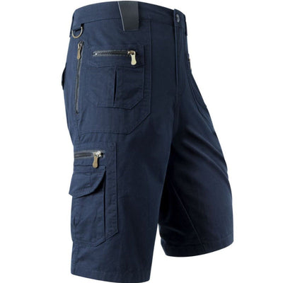 Sommer Cargo Shorts für Herren - Leichte Kurze Wanderhose