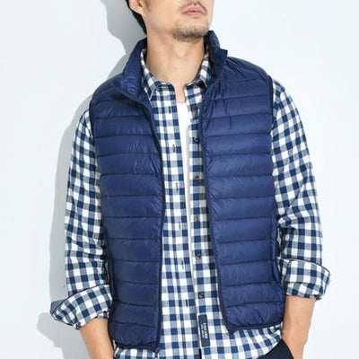 Weste für Herren - Leichte wattierte Sommerjacke für den Sommer