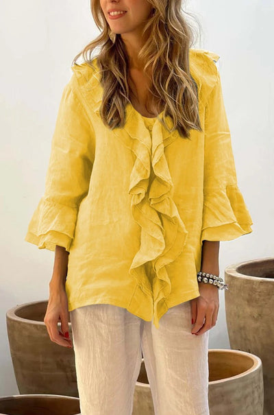Anneliese® | Stilvolle Rüschenbluse