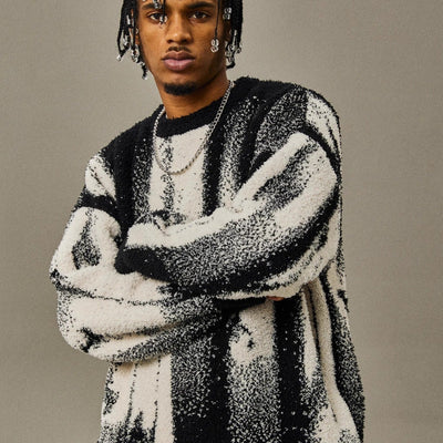 Kuscheliger Strickpullover | Modernes Muster | Lässig & Bequem