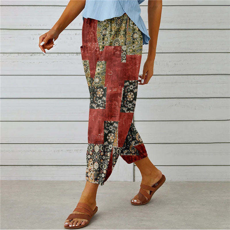 Ziza Yogahosen | Boho Luftige Sommerhosen Damen - Perfekt für den Sommer