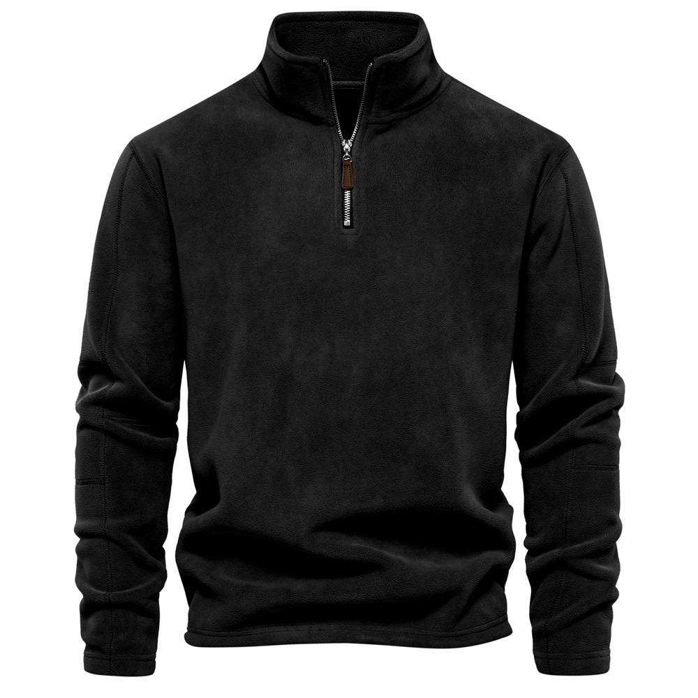 Warmer Rollkragenpullover aus Fleece für Herren