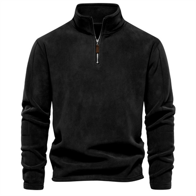 Warmer Rollkragenpullover aus Fleece für Herren