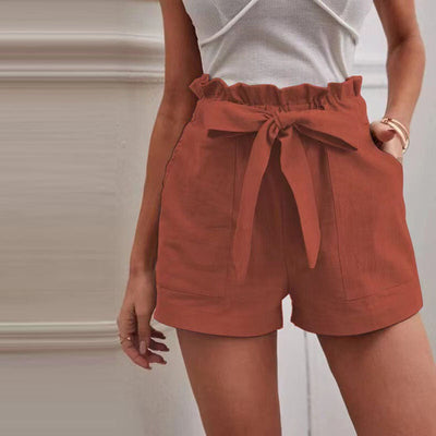 Kika Baumwoll-Leinen-Shorts | Sommerliche Bermudas Damen