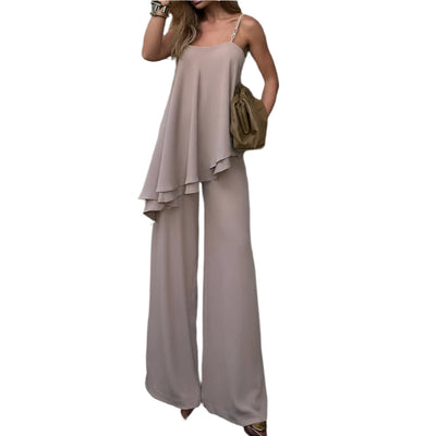 Carly - Voluminöses Jumpsuit mit Rüschen-Details