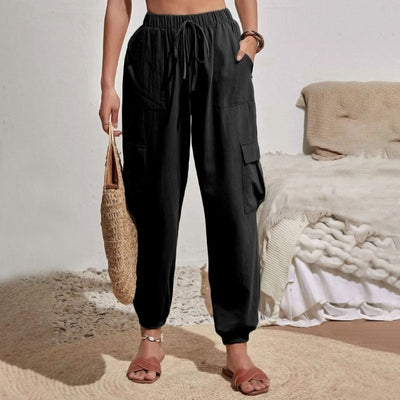 Amina leichte Cargohose | Farbige luftige Sommerhosen Damen - Perfekt für den Sommer
