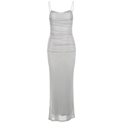 AURELIA - Spitzen Mesh Kleid