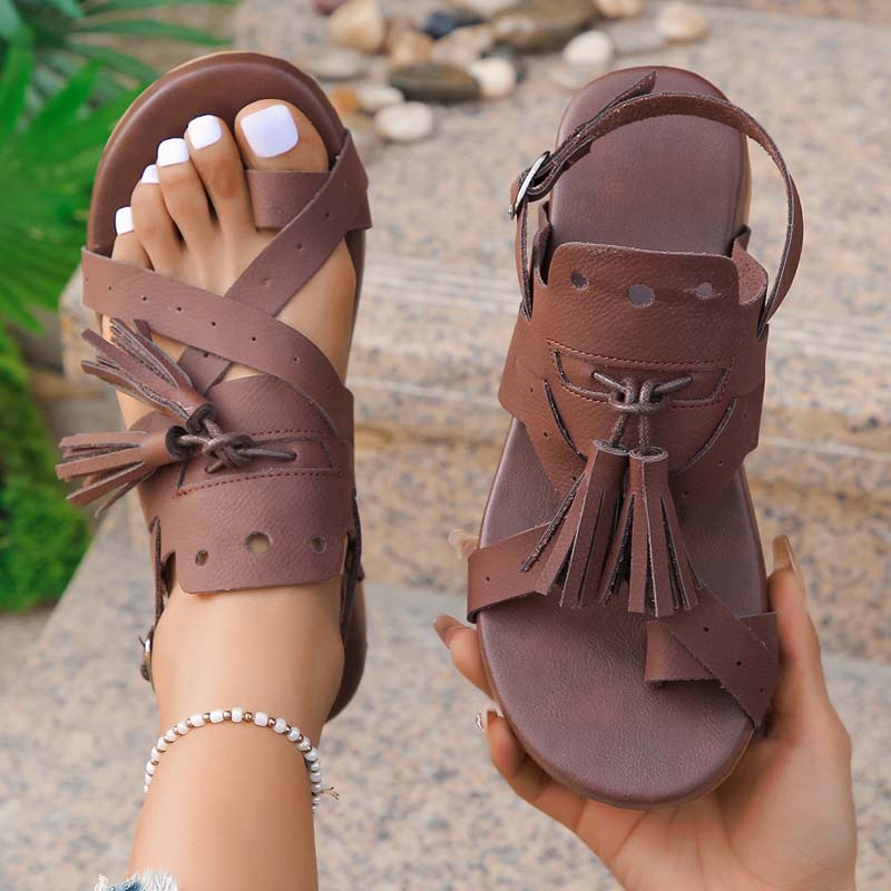 Sommerliche Sandalen für Damen - Elegante Bohème-Sandaletten
