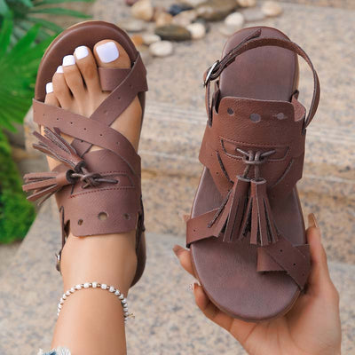 Sommerliche Sandalen für Damen - Elegante Bohème-Sandaletten
