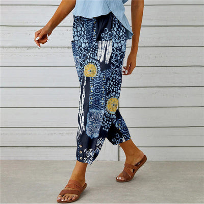 Ziza Yogahosen | Boho Luftige Sommerhosen Damen - Perfekt für den Sommer