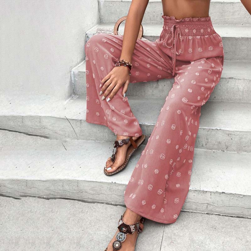 Mykonos Sommerhose | luftige sommerhosen damen mit weitem Bein