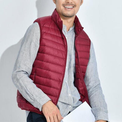 Weste für Herren - Leichte wattierte Sommerjacke für den Sommer