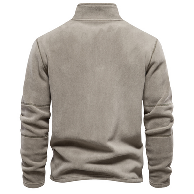 Warmer Rollkragenpullover aus Fleece für Herren