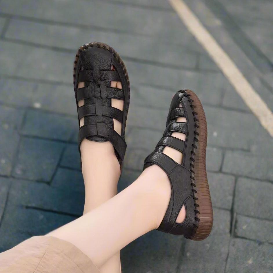 Deichma Sandalen Damen | Modisch Bequeme Sommer-Pantoletten für heiße Tage