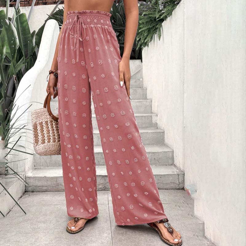 Mykonos Sommerhose | luftige sommerhosen damen mit weitem Bein