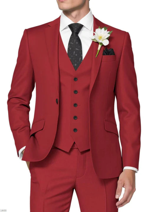 Dreiteiliger Hochzeitsgast Anzug für Herren | Sommer