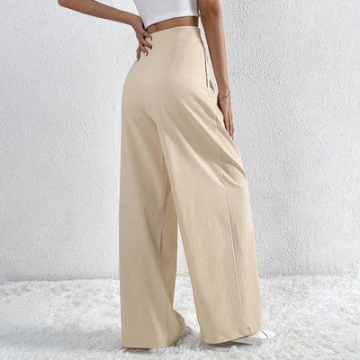 Tina Sommerhosen | Elegante luftige Sommerhosen Damen mit weitem Bein für heiße Tage