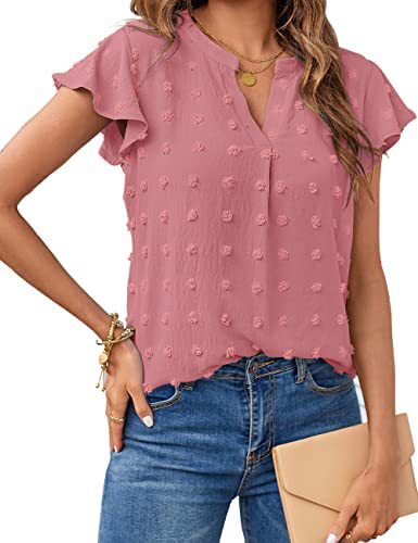 Amelina® | Ärmellose Damenbluse mit V-Ausschnitt