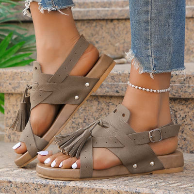Sommerliche Sandalen für Damen - Elegante Bohème-Sandaletten
