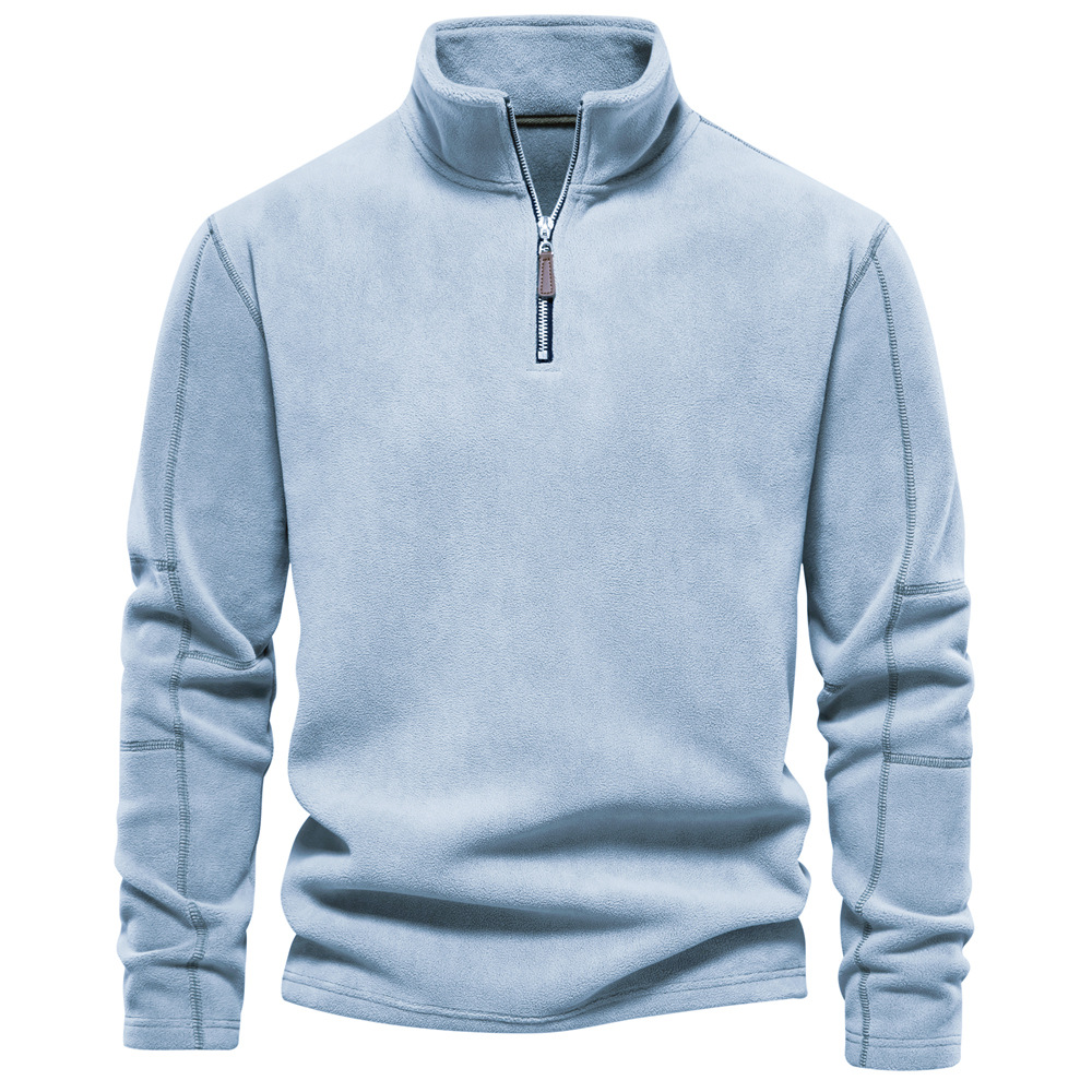 Warmer Rollkragenpullover aus Fleece für Herren