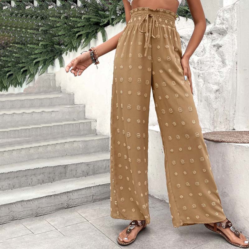 Mykonos Sommerhose | luftige sommerhosen damen mit weitem Bein