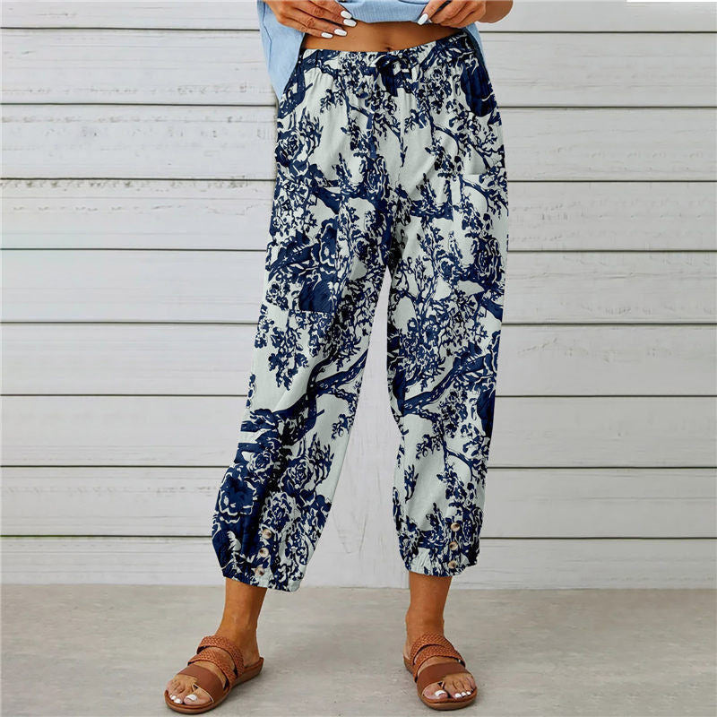 Ziza Yogahosen | Boho Luftige Sommerhosen Damen - Perfekt für den Sommer