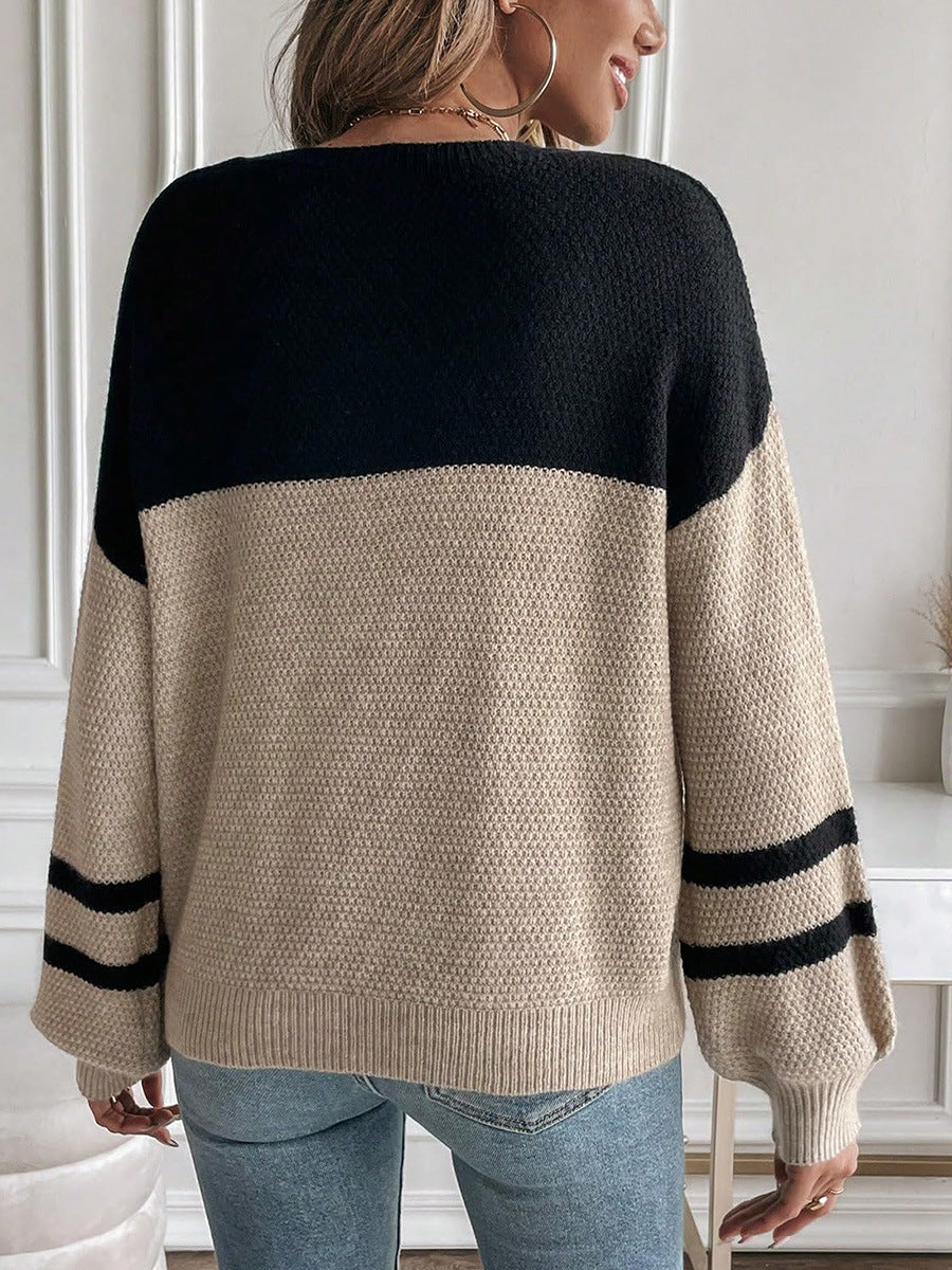 LÄSSIGER RUNDHALS-PULLOVER | KOMFORTABEL UND STILVOLL