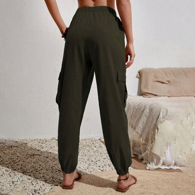 Amina leichte Cargohose | Farbige luftige Sommerhosen Damen - Perfekt für den Sommer