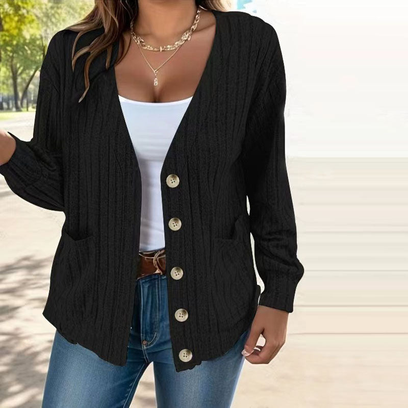 Angela Sommerweste | Damen lässig Sommer gestrickt Strickjacke