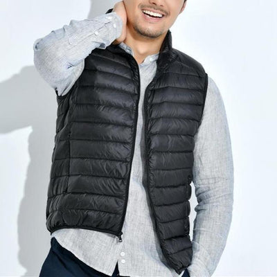 Weste für Herren - Leichte wattierte Sommerjacke für den Sommer