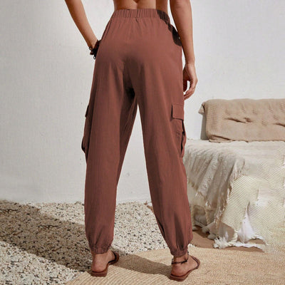 Amina leichte Cargohose | Farbige luftige Sommerhosen Damen - Perfekt für den Sommer