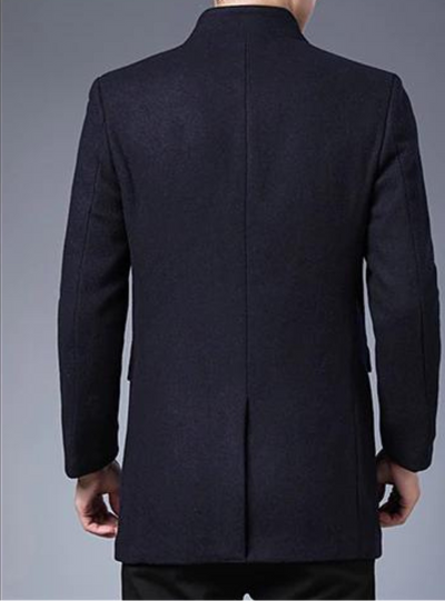 Klassischer Winddichter Trenchcoat für Herren
