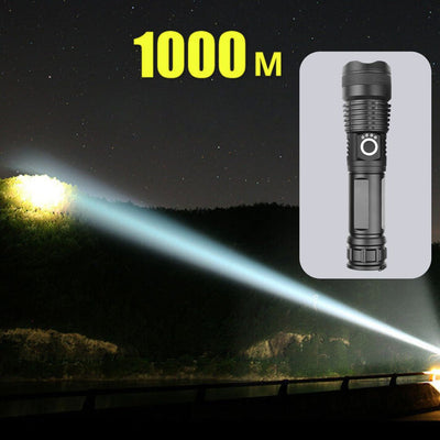 30000-5000 Lumen LED Taschenlampe | Hochleistungsfähige, Wasserdichte Lösung für Sommerabenteuer