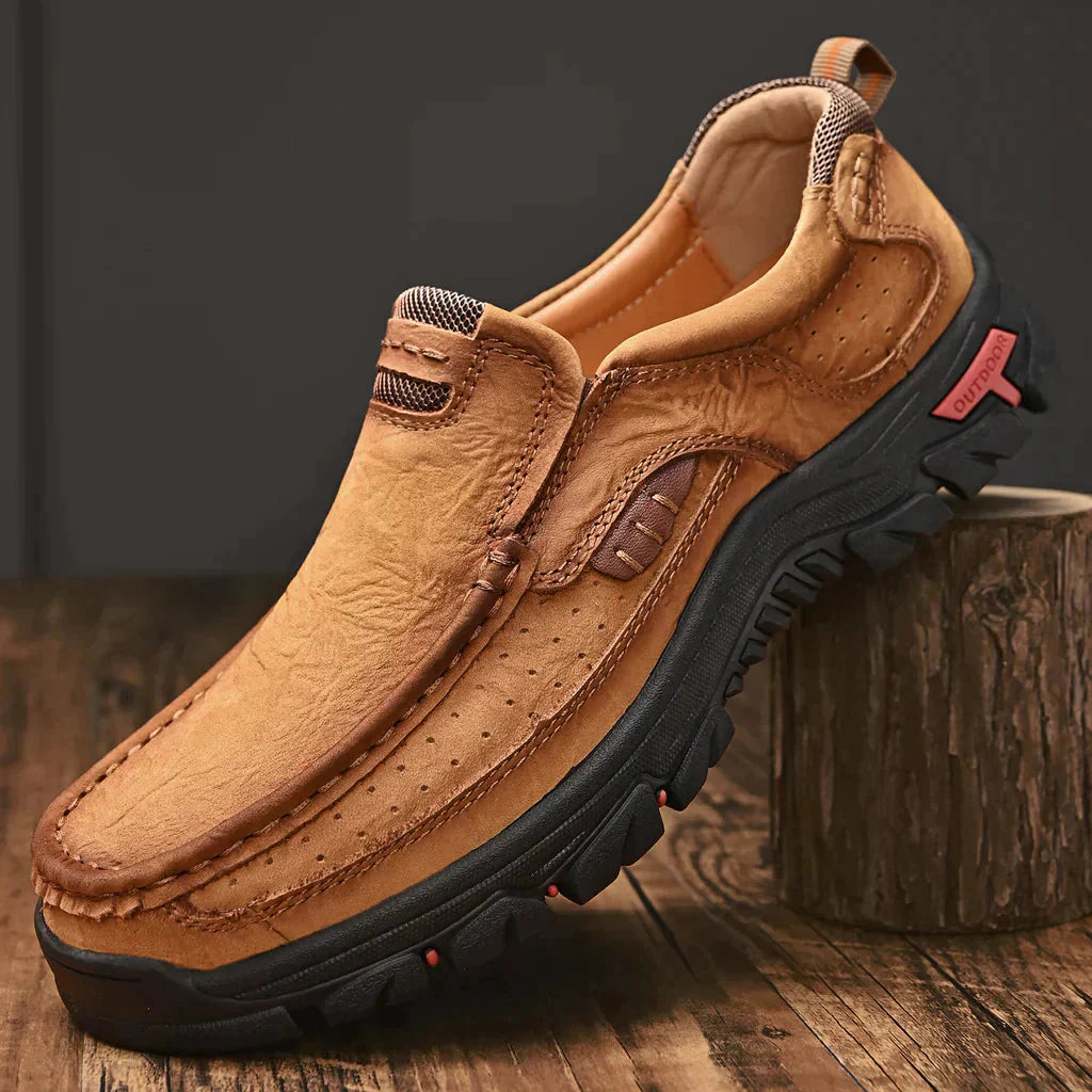 Orthopädische Schuhe - Ergonomisch - Rutschfest - Slip-On Schuhe - Herrenschuhe