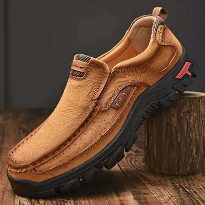 Orthopädische Schuhe - Ergonomisch - Rutschfest - Slip-On Schuhe - Herrenschuhe