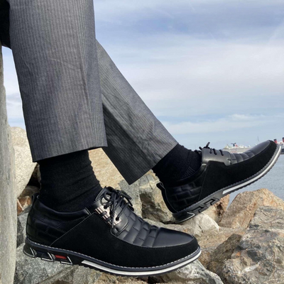 Orthopädische Schuhe - Leder - Slipper - Wanderschuhe - Herrenschuhe