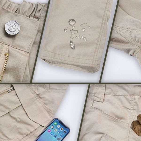 Outdoor-Hosen | Straight Leg | Wasserdicht | Wander- und Trekkinghosen | Herrenhosen