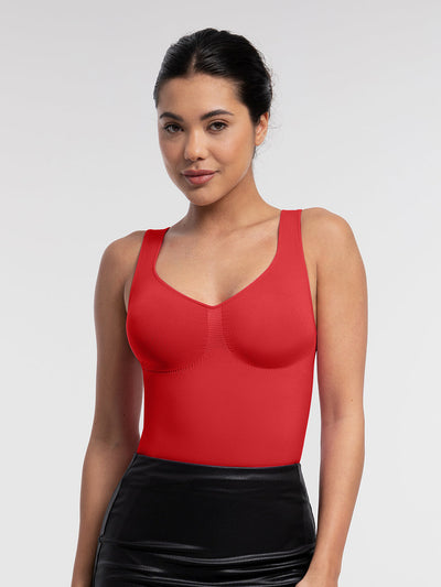 Sculpting-Bodysuit mit U-Ausschnitt und Tanga