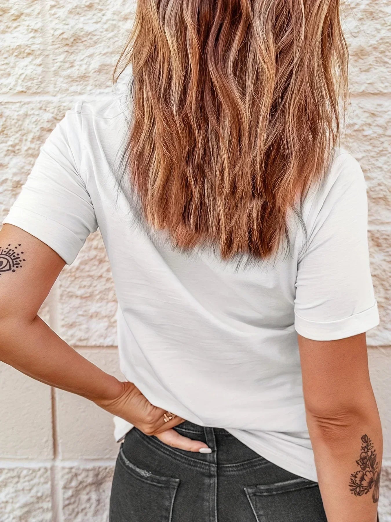 Paris T-Shirt mit Rundhalsausschnitt