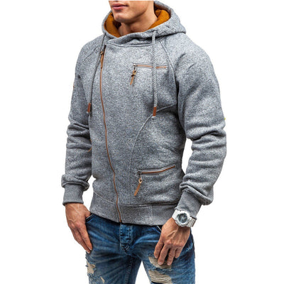 Lässige Winter-Kapuzenjacke für Männer
