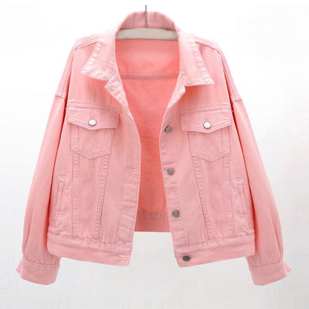 Lässige Jeansjacke | Klassisches Design | Zeitloser Streetstyle