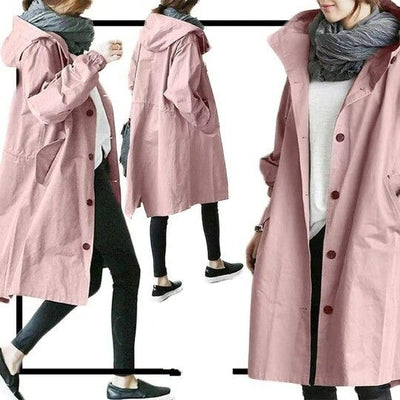 Mandy | Eleganter Wasserdichter Trenchcoat