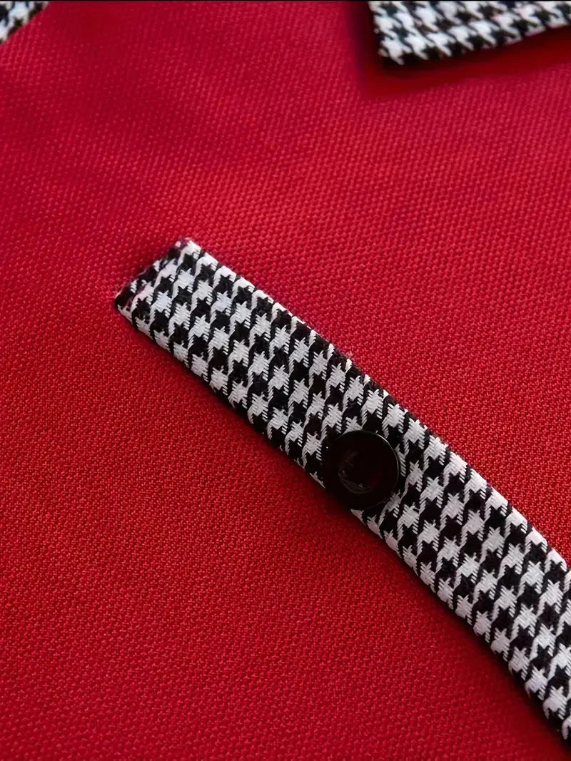 Polohemd - Halber Knopf - Umlegekragen - Langärmeliges Polohemd - Herrenhemden