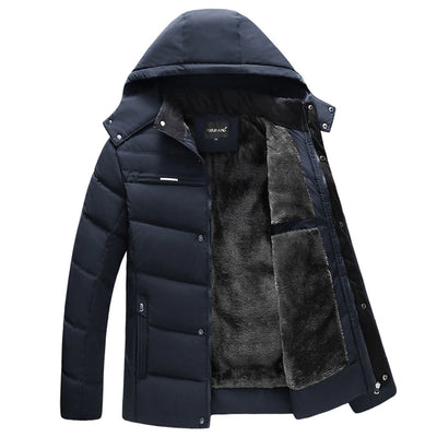 Elegante Puffer Winterjacke für Herren