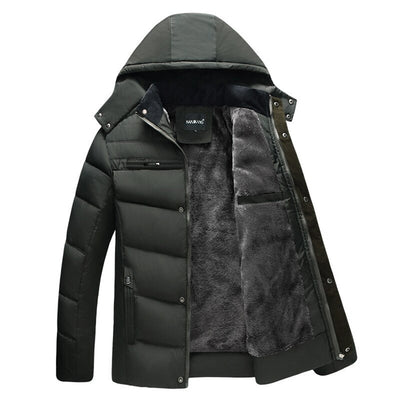 Elegante Puffer Winterjacke für Herren