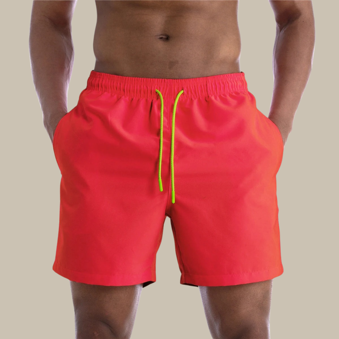 Badehose für Herren - Schnelltrocknende Strandhose mit Stretch für den Sommerurlaub