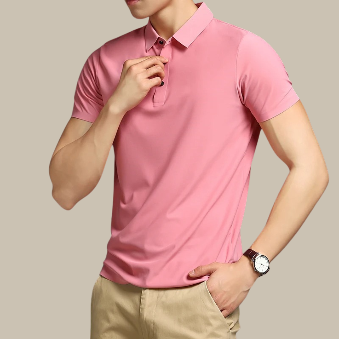 Poloshirt für Herren - Stilvolles Kurzarm-Poloshirt für den Sommerurlaub