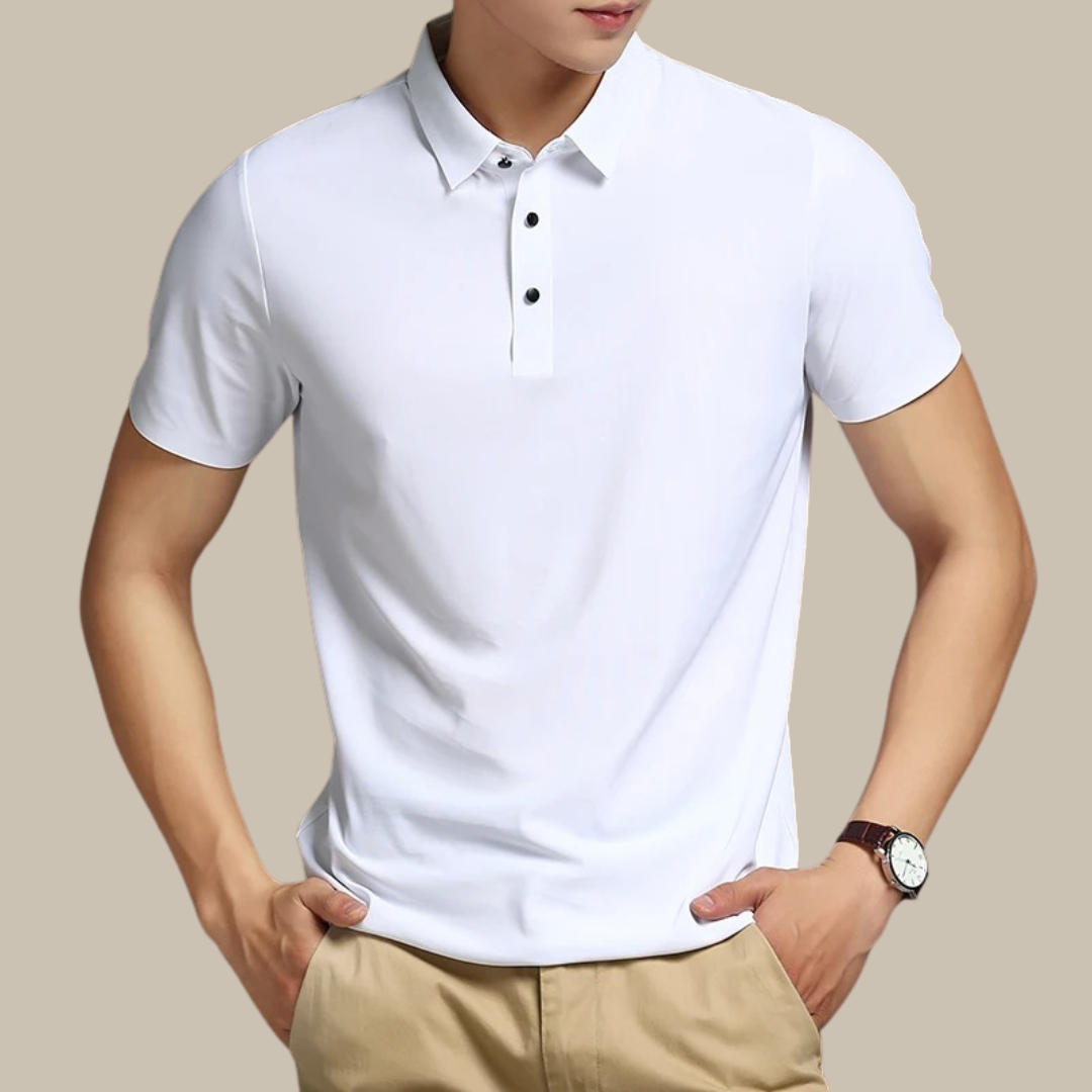 Poloshirt für Herren - Stilvolles Kurzarm-Poloshirt für den Sommerurlaub