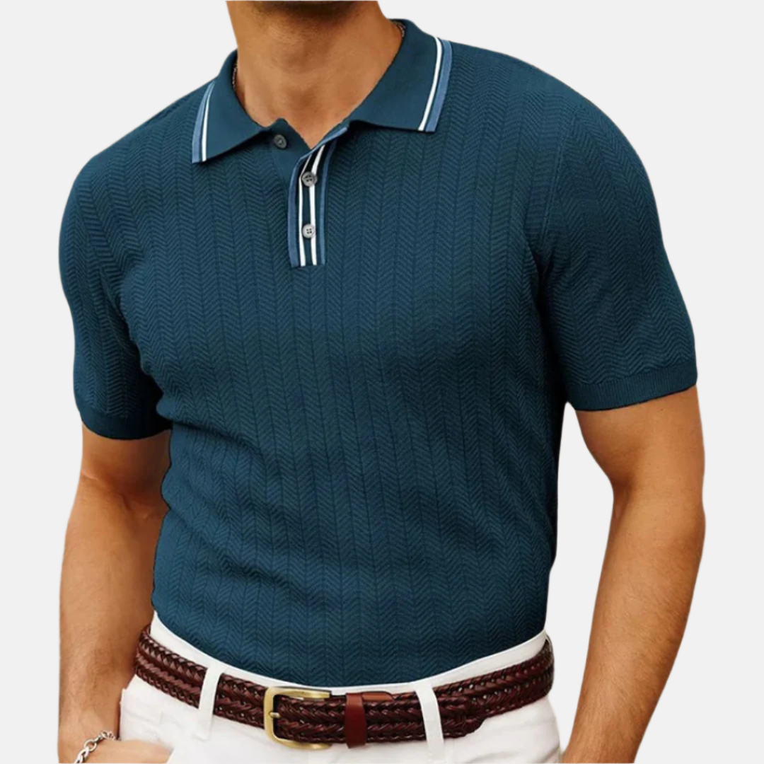 Poloshirt für Herren - Monaco Kurzarm-Poloshirt für den Sommerurlaub