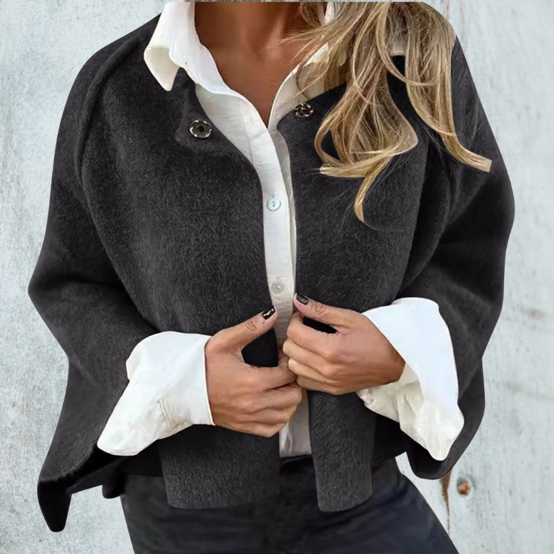 Damen Übergangsjacke Elegant Jacke | Kurz Klassisch